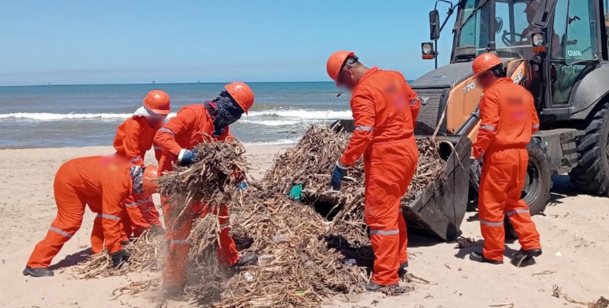 ‘HAY PECES MUERTOS Y ACEITE EN EL RÍO’
