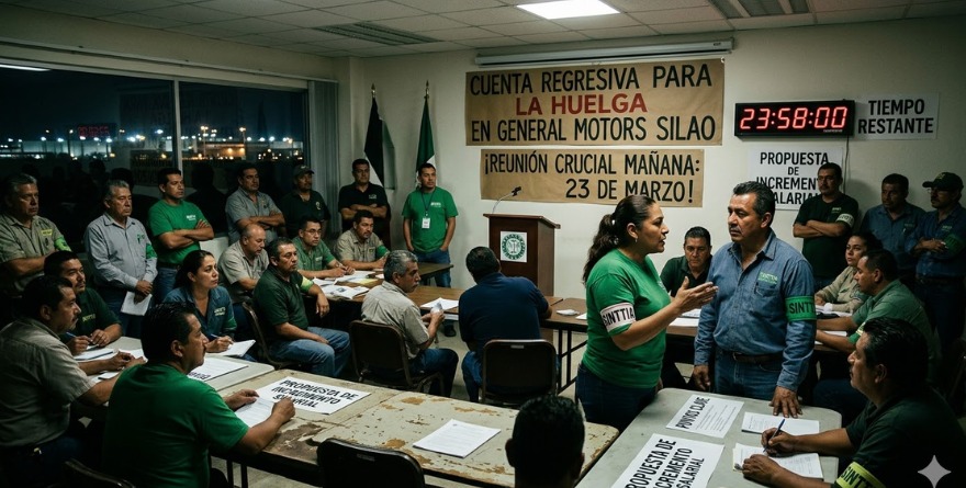 CUENTA REGRESIVA PARA LA HUELGA EN GENERAL MOTORS SILAO