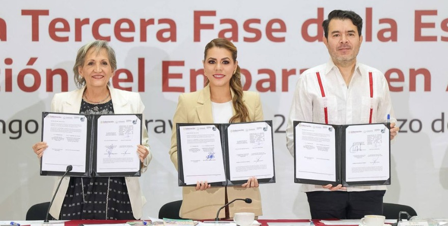 EVELYN SALGADO REFUERZA LUCHA CONTRA EL EMBARAZO INFANTIL