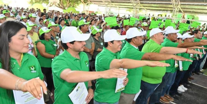 RIOVERDE SE PINTA DE VERDE CON MÁS DE 10 MIL SIMPATIZANTES