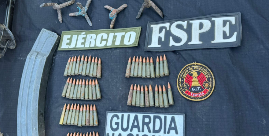 ASEGURAN VEHÍCULOS Y ARMAMENTO EN SANTA ROSA DE LIMA