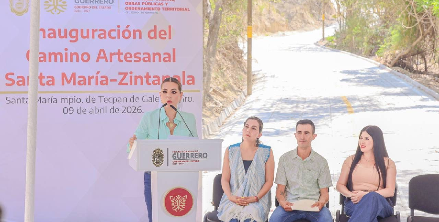 EVELYN SALGADO IMPULSA CONECTIVIDAD CON NUEVO CAMINO EN TECPAN DE GALEANA