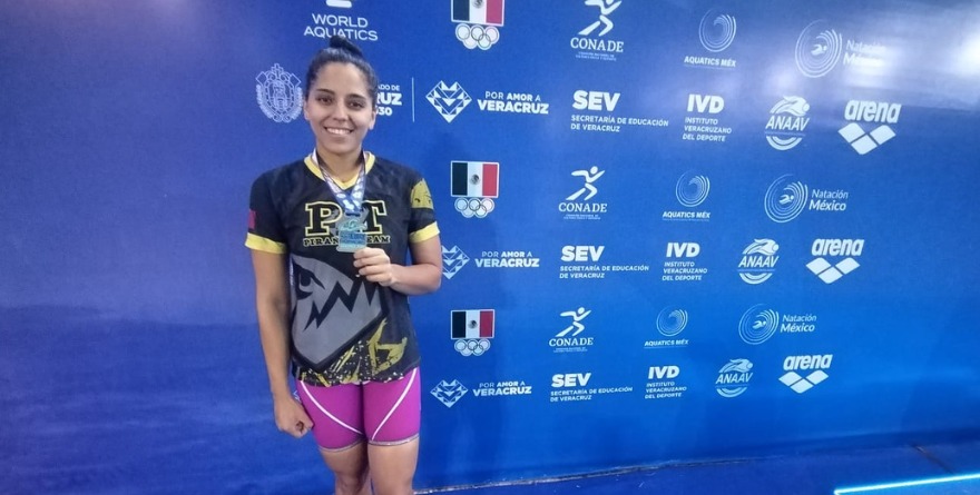 Veracruz suma dos medallas más en Nacional de natación