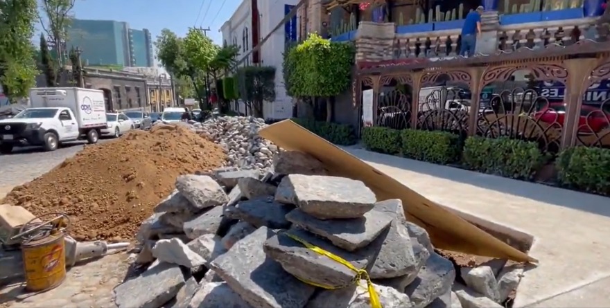 ACUSAN POR OBRAS DAÑO EN SAN ÁNGEL, CDMX 