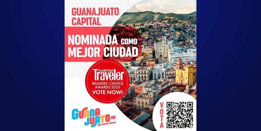 GUANAJUATO Y SAN MIGUEL COMPITEN POR EL TÍTULO DE LA MEJOR CIUDAD DEL MUNDO
