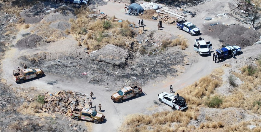DESMANTELAN RED DE EXTRACCIÓN CON 2,400 METROS DE MANGUERA