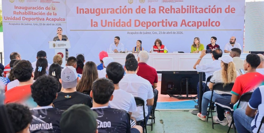 LA NUEVA CARA DE LA UNIDAD DEPORTIVA ACAPULCO