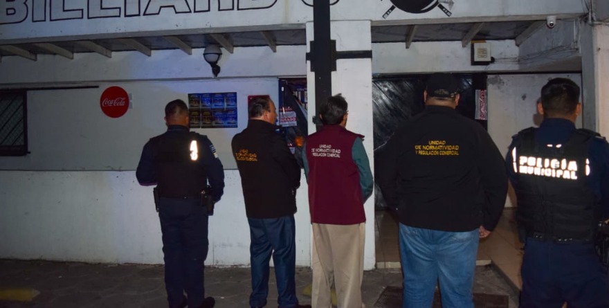 GOLPE A LA IRREGULARIDAD COMERCIAL EN EL BULEVAR VALSEQUILLO