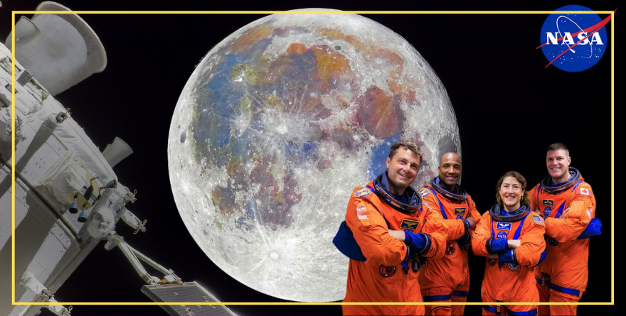 ¡ARTEMIS II SALUDA A LA LUNA!