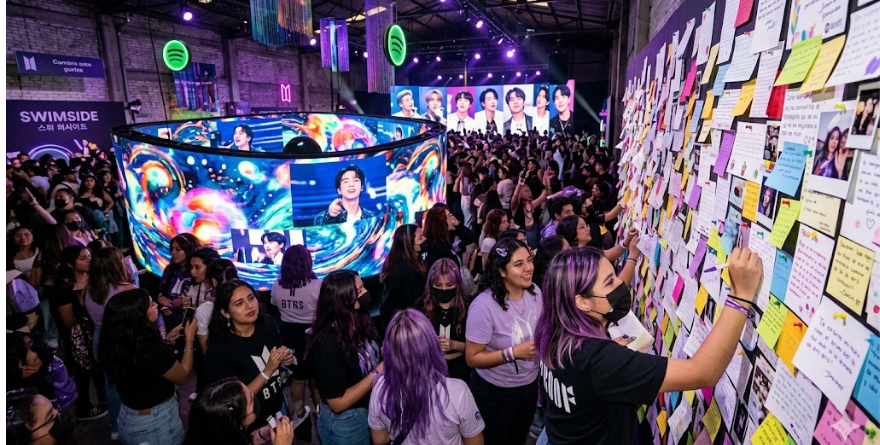 VIVE ARMY MEXICANO EXPERIENCIA INMERSIVA INSPIRADA EN BTS