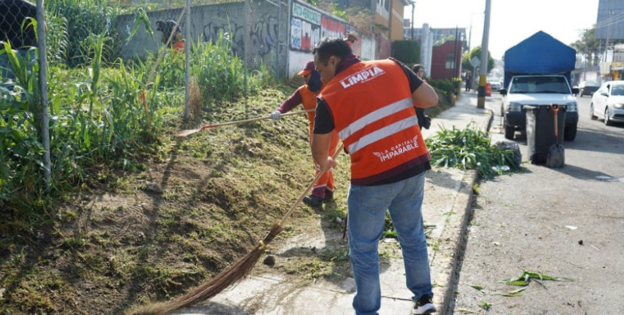 LIMPIEZA DE BARRANCAS DE PUEBLA ANTE TEMPORADA DE LLUVIAS