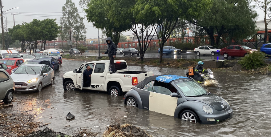 PEGA LLUVIA, AHORA, AL NORTE DE ZMVM