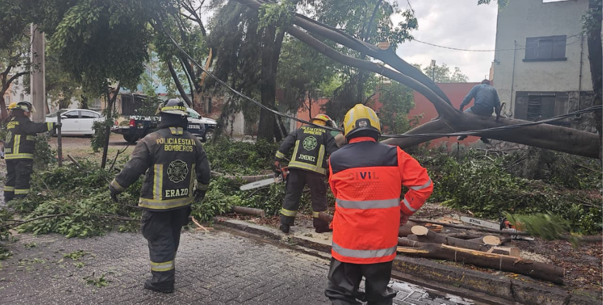 ACTIVAN OPERATIVO POR LLUVIAS EN PUEBLA