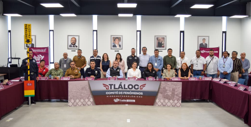 COMITÉ “TLÁLOC” CONTRA LAS LLUVIAS EN PUEBLA
