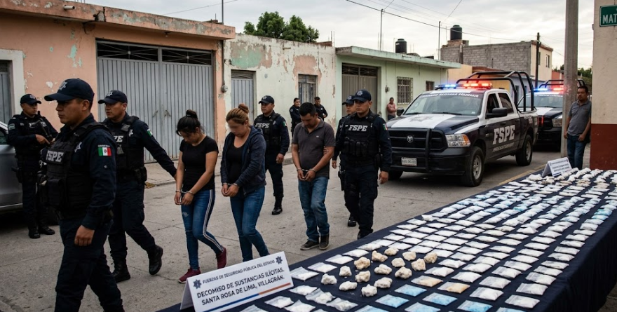 GOLPE AL NARCOMENUDEO EN SANTA ROSA DE LIMA