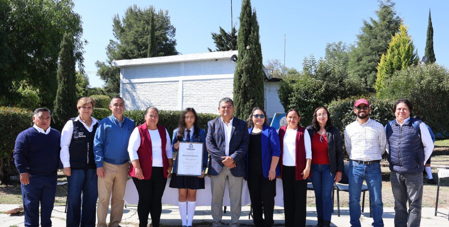 TELESECUNDARIA 166 REPUNTA EN RENDIMIENTO ACADÉMICO Y LÓGICO-MATEMÁTICO