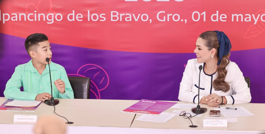EVELYN SALGADO IMPULSA VALORES CÍVICOS EN LA NIÑEZ GUERRERENSE