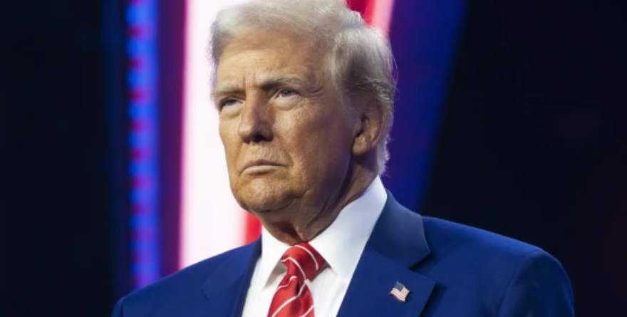 PUBLICA TRUMP MAPA CON VENEZUELA CON LA BANDERA DE EU