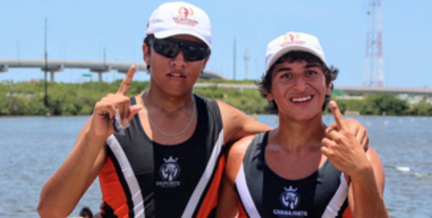 SEIS PODIOS PARA EL REMO GUANAJUATENSE EN YUCATÁN