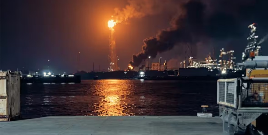 SE REGISTRA INCENDIO EN DOS BOCAS