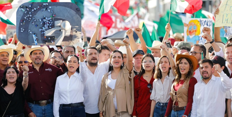 CALLES LLENAS EN CHIHUAHUA, PLAZAS VACÍAS EN BAJA CALIFORNIA