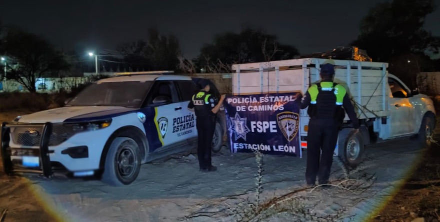 RECUPERAN EN SAN FRANCISCO UN CAMIÓN ESTACAS ROBADO EN LEÓN