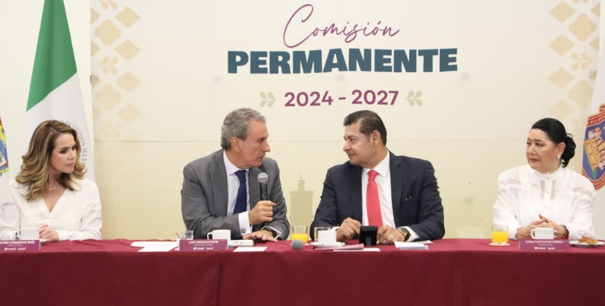 PEPE CHEDRAUI Y ALEJANDRO ARMENTA REFUERZAN SEGURIDAD EN PUEBLA