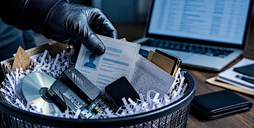 SUSTRAEN DATOS DESDE LA BASURA PARA HACER FRAUDE 