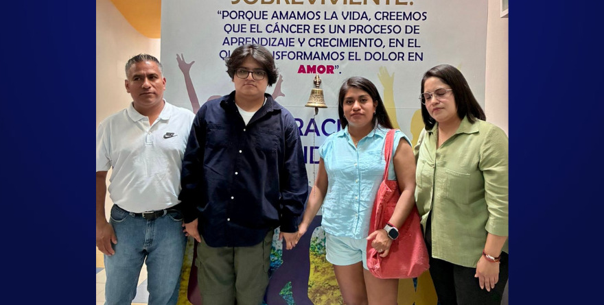 EL CENTRO DE SALUD DE LA GENTE SALVA A ADOLESCENTE CON TUMOR GERMINTAL