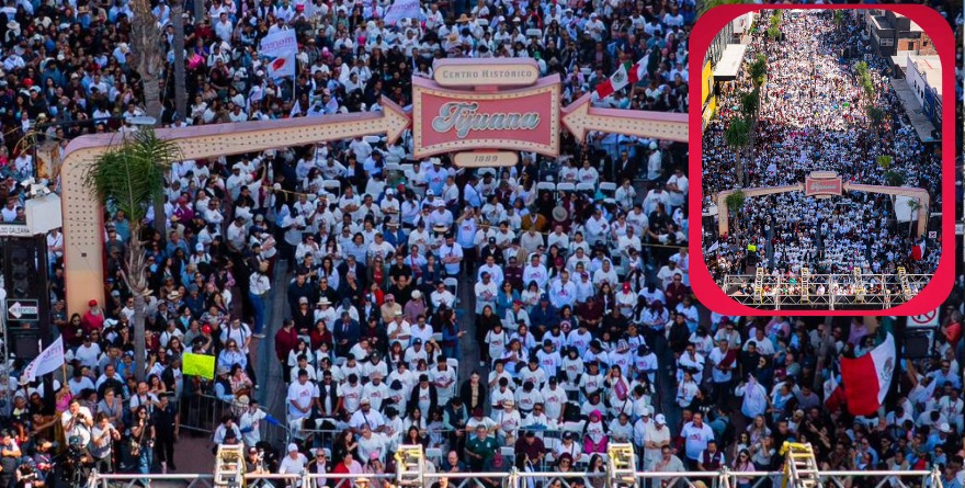 AMOR CON AMOR SE PAGA, RESPALDO TOTAL A CLAUDIA SHEINBAUM EN LA FRONTERA