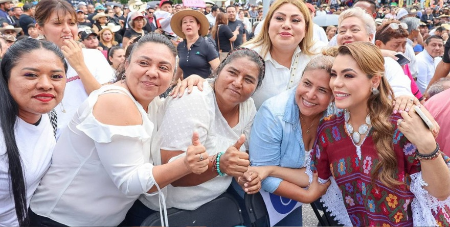 RESPALDO MASIVO EN GUERRERO A DOS AÑOS DEL TRIUNFO DE SHEINBAUM