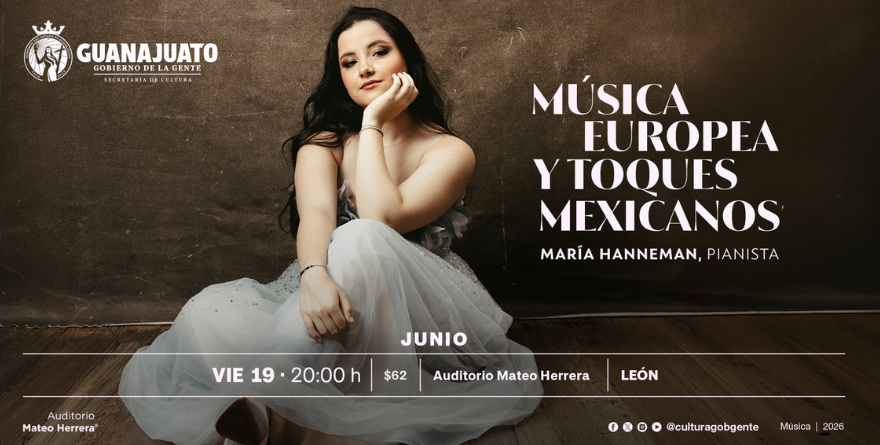 EL PIANO DE MARÍA HANNEMAN LLEGA AL FORUM