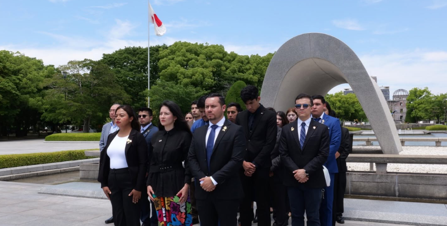 JÓVENES IMPORTAN MODELO DE PAZ DESDE JAPÓN
