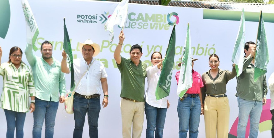 GALLARDO ARRANCA MAGNAS OBRAS EN TAMPAMOLÓN