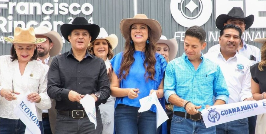 INAUGURA GOBERNADORA LA FERIA NACIONAL DEL SOMBRERO EN SAN FRANCISCO DEL RINCÓN