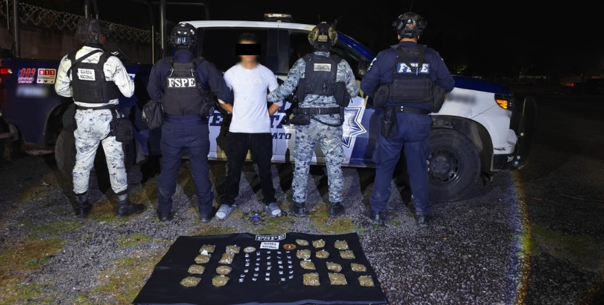 LAS FSPE DECOMISAN 600 DOSIS DE CRISTAL Y MARIHUANA