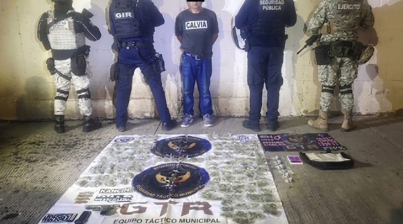 GOLPE AL NARCOMENUDEO: DETIENEN A SUJETO ARMADO
