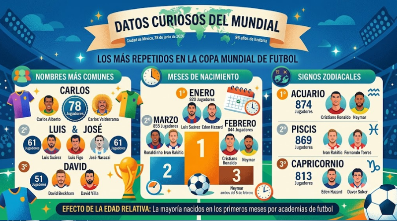 ANÉCDOTAS Y DATOS DEL MUNDIAL