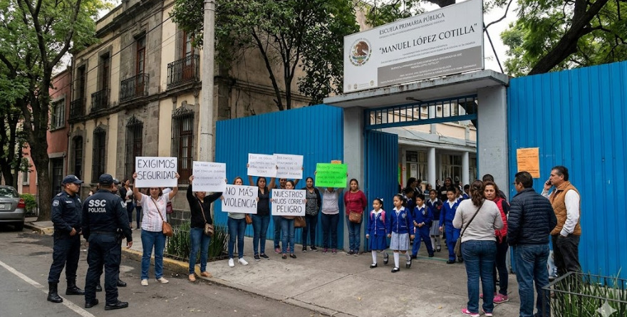 COMPAÑEROS AMENAZADOS POR ALUMNO DE PRIMARIA CON CUCHILLO MILITAR EN LA ROMA