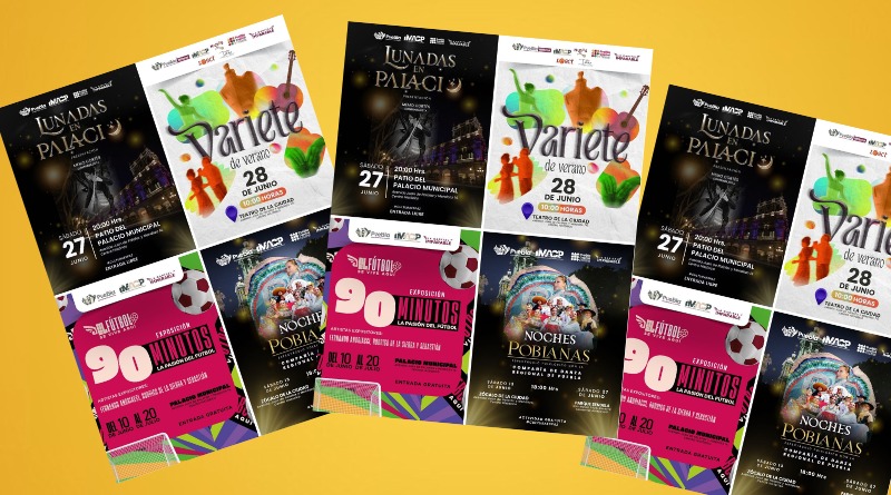 CULTURA Y MÚSICA PROTAGONIZAN EL FIN DE SEMANA POBLANO