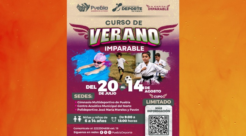CURSO DE VERANO IMPARABLE 2026 EN PUEBLA