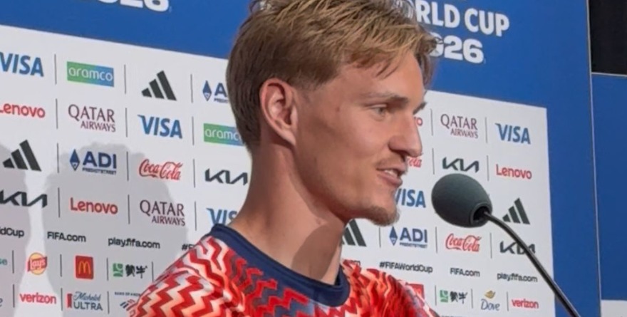 DARLE PELEA A BRASIL ES NUESTRO OBJETIVO: ODEGAARD