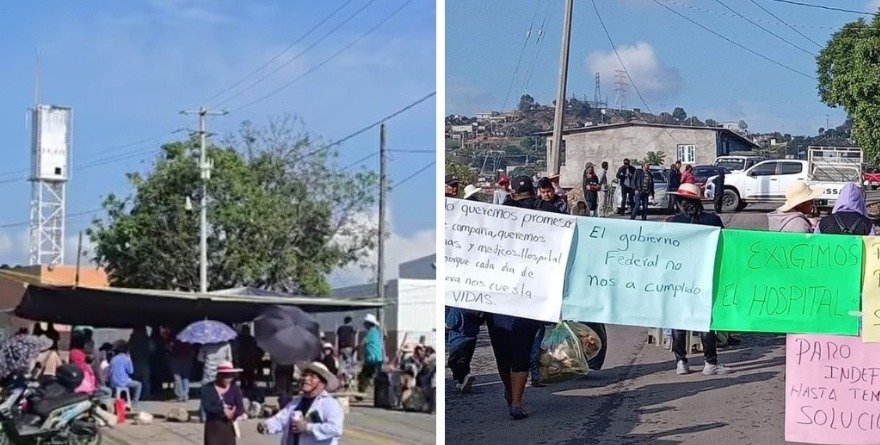DEMANDAN HOSPITAL: BLOQUEAN VÍA GUERRERENSE