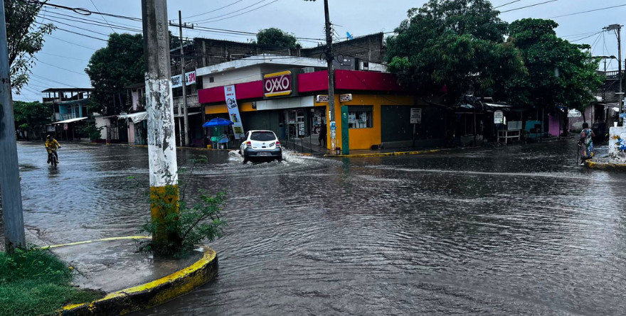 ELEMENTOS DE SEGURIDAD ENTREGAN APOYO CIUDADANO EN EL PUERTO