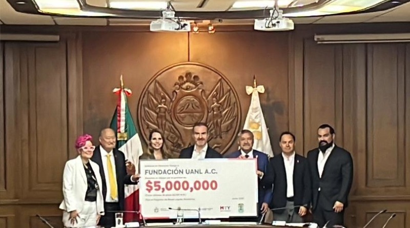 ENTREGA MONTERREY DONATIVO A UANL TRAS INICIATIVA FIFA