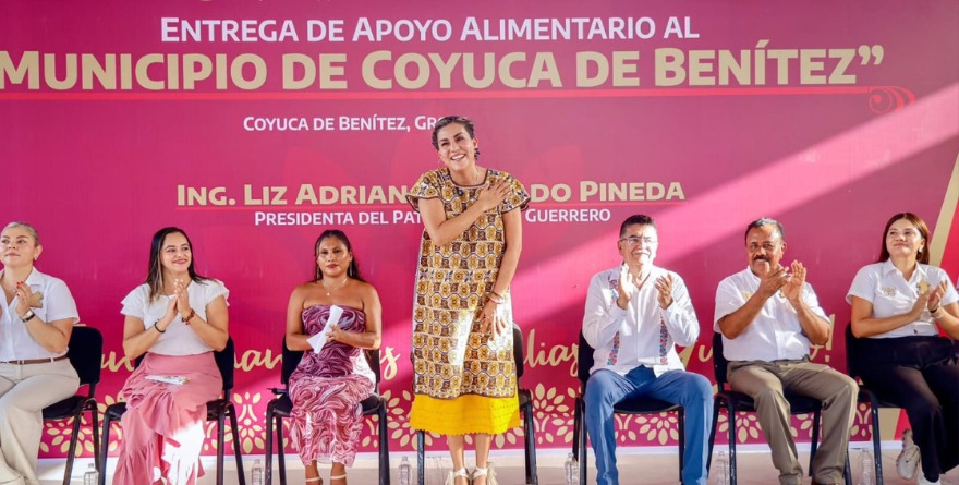 FAMILIAS COYUCENSES BENEFICIADAS CON APOYOS ALIMENTARIOS POR LIZ SALGADO