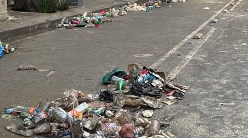 FIESTA OCASIONA CONTAMINACIÓN CON ORINES Y HECES ALREDEDOR DE LA MINERVA