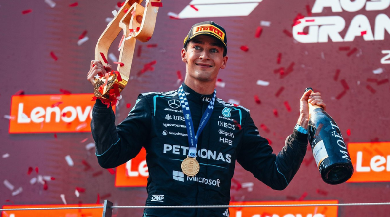 GEORGE RUSSELL LOGRA GANAR EN AUSTRIA