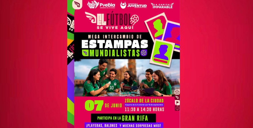 IMPORTANTE: MEGAINTERCAMBIO DE ESTAMPAS EN PUEBLA ESTE 7 DE JUNIO