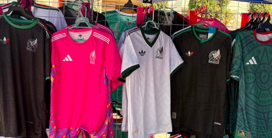 LA PLAYERA MEXICANA SE IMPONE COMO LA MÁS VENDIDA MUNDIALMENTE